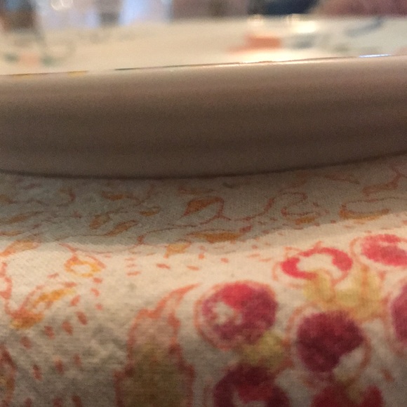 “Anthropologie” 8 inch plate “ Bloom ” NWT,  Floral, feminine, watercolor style - Picture 6 of 6